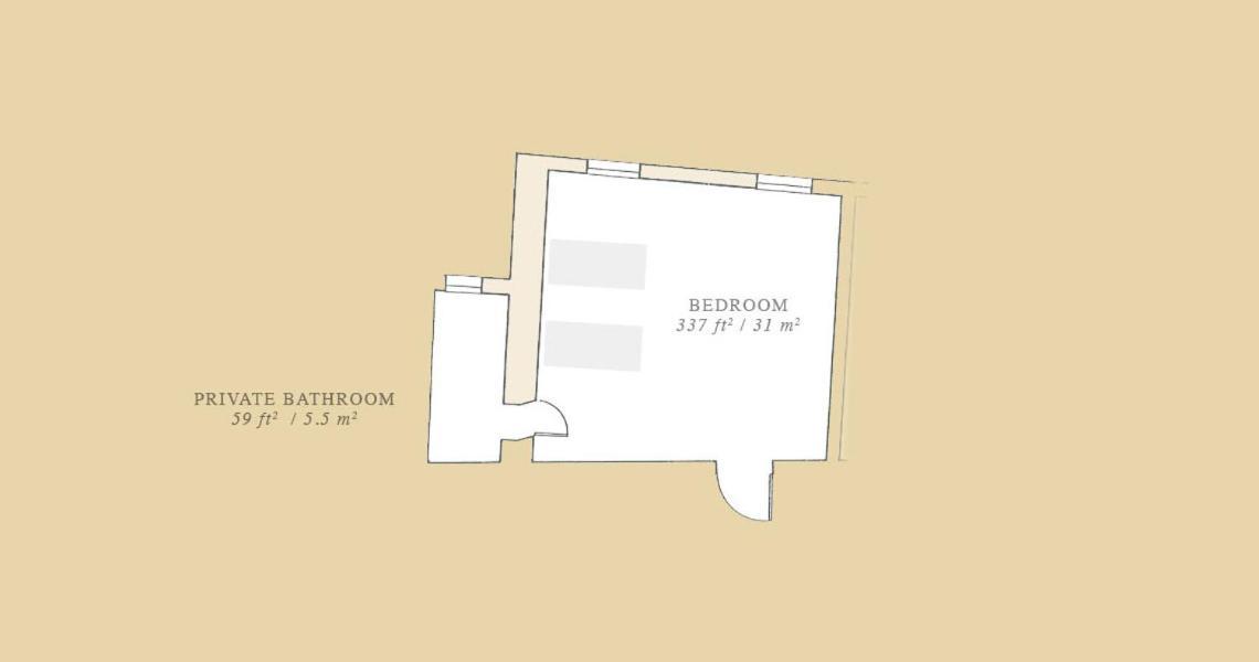 B&B Corte Campana Venedig Rum bild